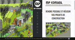 Desktop Screenshot of mp-conseil.com
